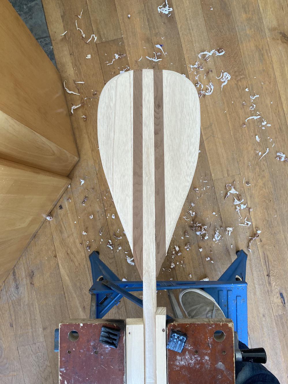 Sanding the power face